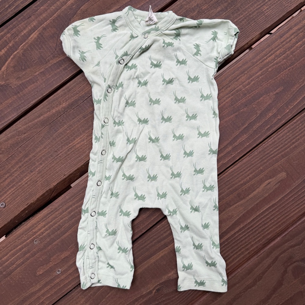 Kate Quinn - Green Cricket Romper